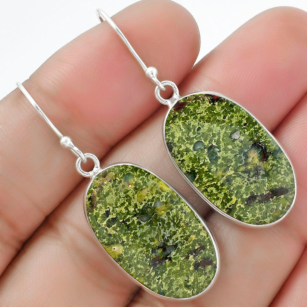 Dragon Blood Stone - South Africa Earrings E-1001 SDE61387