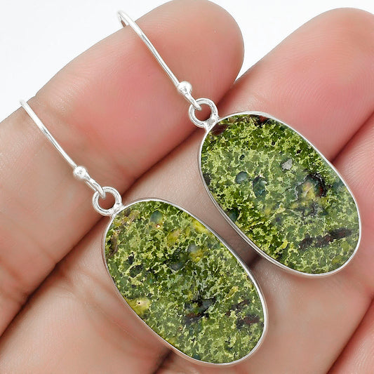 Dragon Blood Stone - South Africa Earrings E-1001 SDE61387