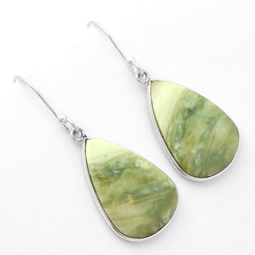 Natural Serpentine Earrings E-1001 SDE62479