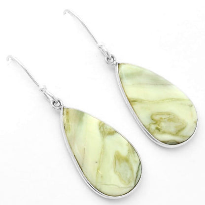 Natural Serpentine Earrings E-1001 SDE62480