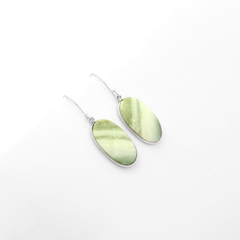 Natural Serpentine Earrings E-1001 SDE62481