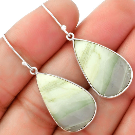 Natural Serpentine Earrings E-1001 SDE62482