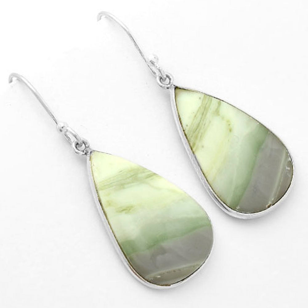 Natural Serpentine Earrings E-1001 SDE62482
