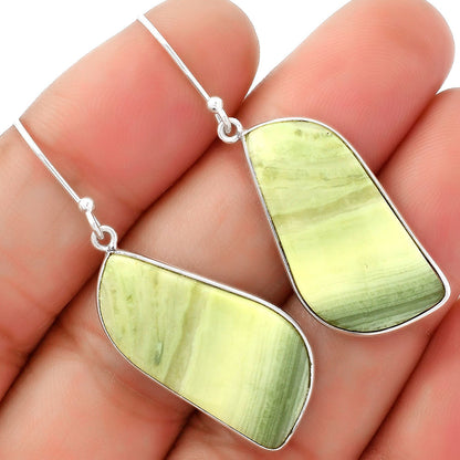 Natural Serpentine Earrings E-1001 SDE62484