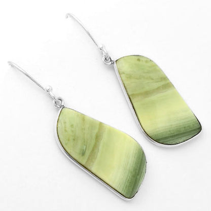 Natural Serpentine Earrings E-1001 SDE62484