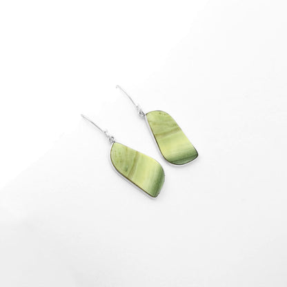 Natural Serpentine Earrings E-1001 SDE62484