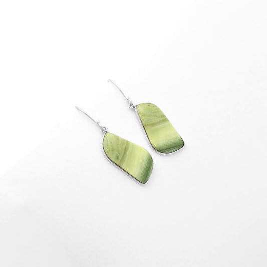 Natural Serpentine Earrings E-1001 SDE62484