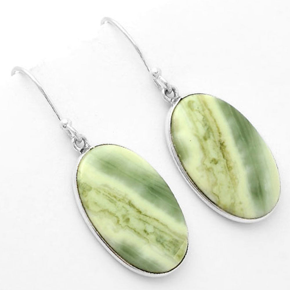 Natural Serpentine Earrings E-1001 SDE62496
