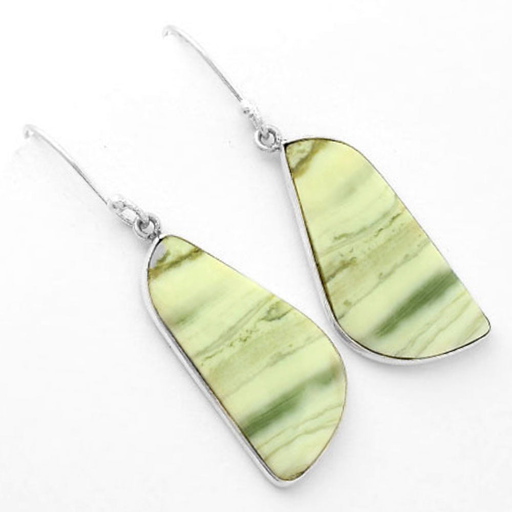 Natural Serpentine Earrings E-1001 SDE62498