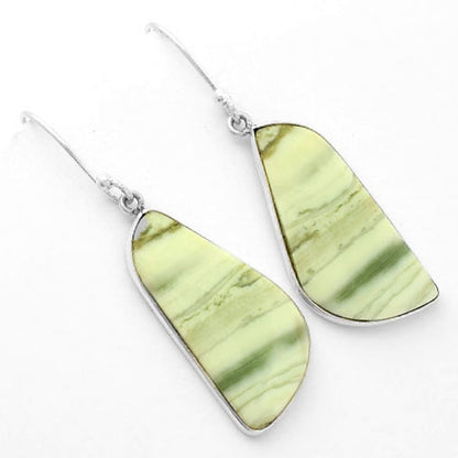Natural Serpentine Earrings E-1001 SDE62498