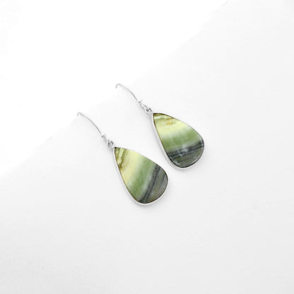 Natural Serpentine Earrings E-1001 SDE62502