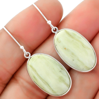 Natural Serpentine Earrings E-1001 SDE62508