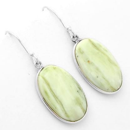 Natural Serpentine Earrings E-1001 SDE62508
