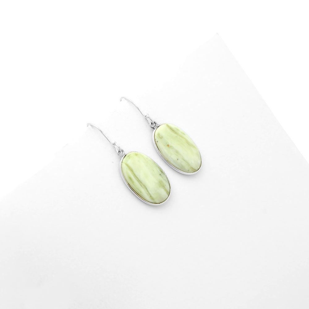 Natural Serpentine Earrings E-1001 SDE62508