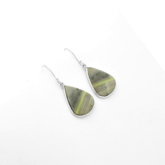 Natural Serpentine Earrings E-1001 SDE62514