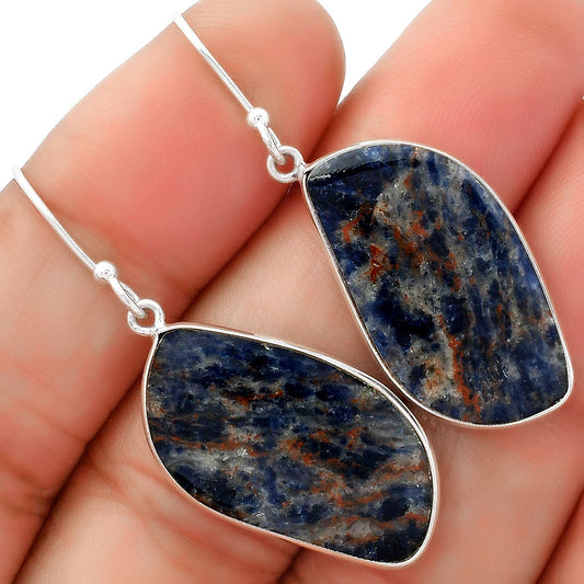 Natural Sodalite Earrings E-1001 SDE62538