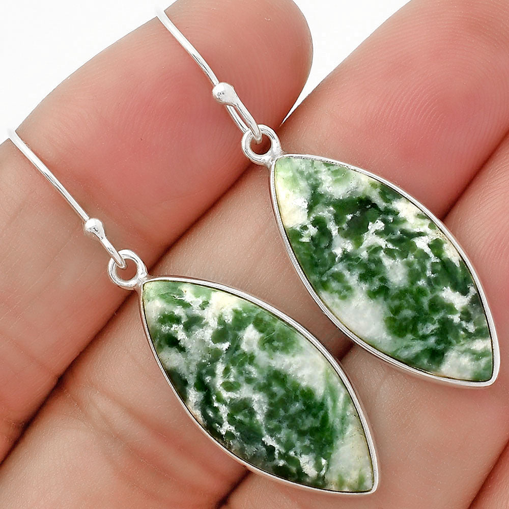 Natural Dioptase Earrings E-1001 SDE62926