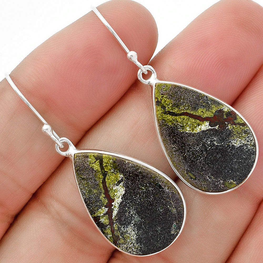 Dragon Blood Stone - South Africa Earrings E-1001 SDE62947