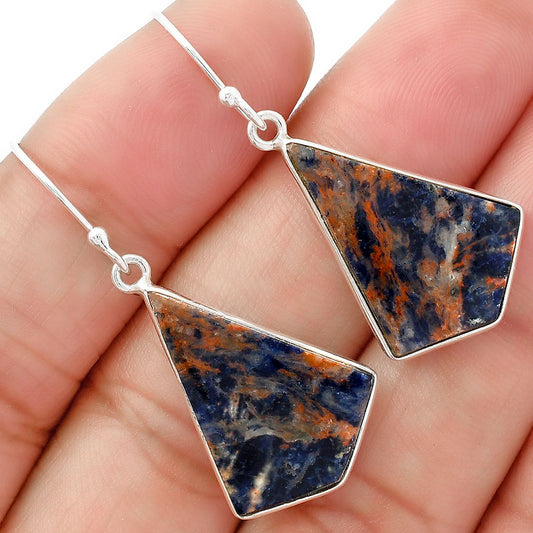Natural Sodalite Earrings E-1001 SDE63025