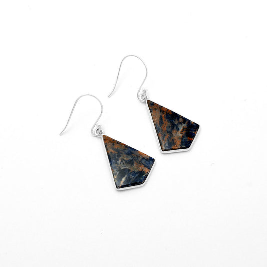 Natural Sodalite Earrings E-1001 SDE63025