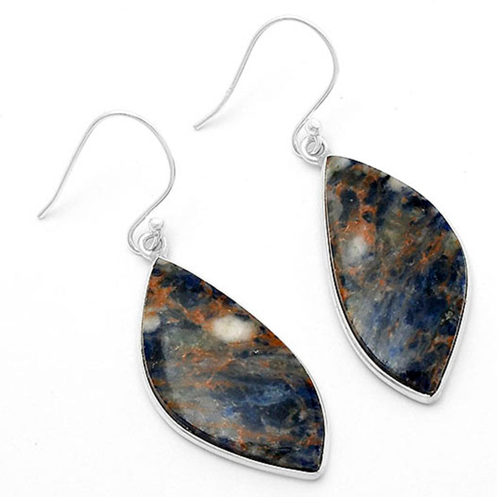 Natural Sodalite Earrings E-1001 SDE63030