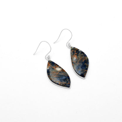 Natural Sodalite Earrings E-1001 SDE63030