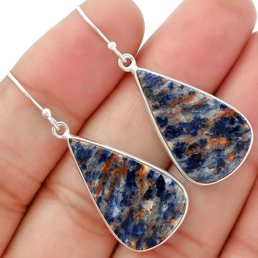 Natural Sodalite Earrings E-1001 SDE63052