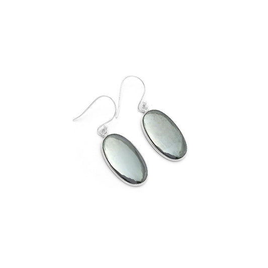 Natural Gunmetal Earrings E-1001 SDE63219