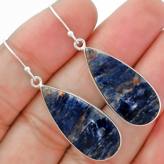 Natural Sodalite Earrings E-1001 SDE63268