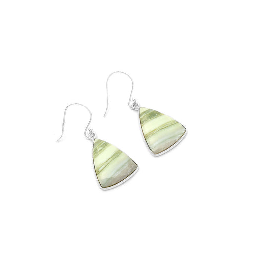 Natural Serpentine Earrings E-1001 SDE63306