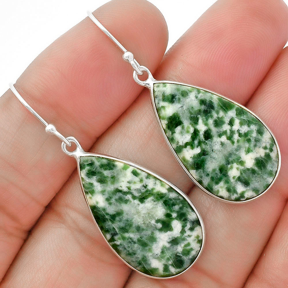 Natural Dioptase Earrings E-1001 SDE63312