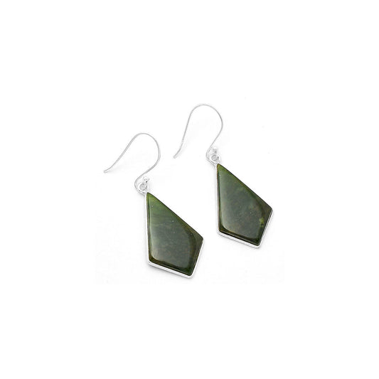 Natural Chrome Chalcedony Earrings E-1001 SDE63507
