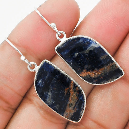 Natural Sodalite Earrings E-1001 SDE63603