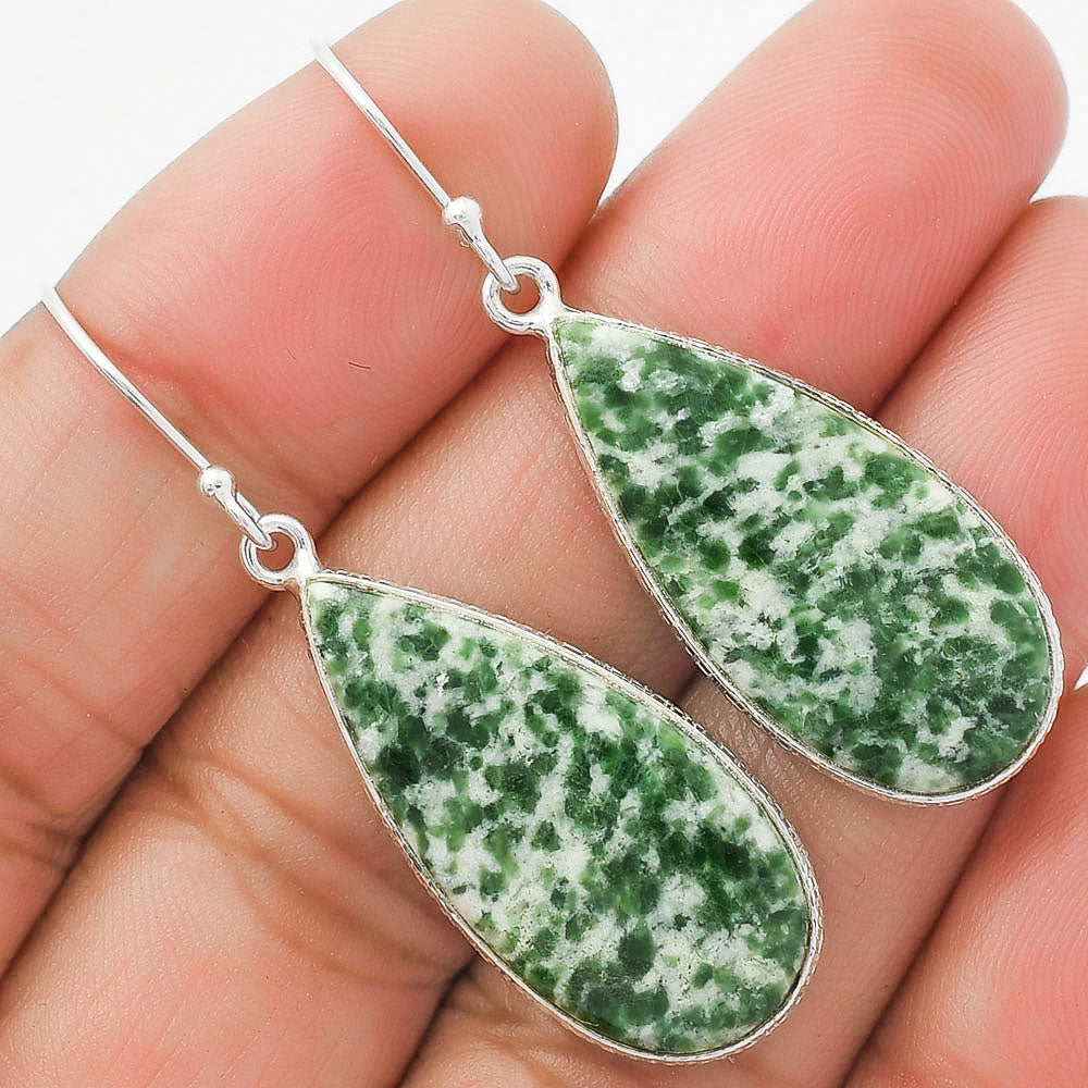 Natural Dioptase Earrings E-1001 SDE63622