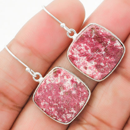 Natural Pink Thulite - Norway Earrings E-1001 SDE63710