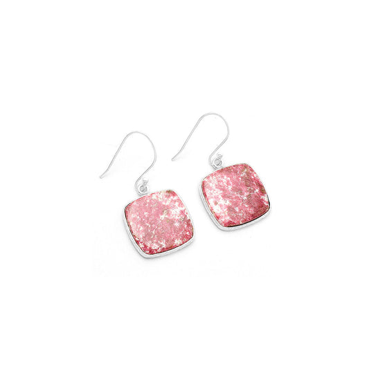 Natural Pink Thulite - Norway Earrings E-1001 SDE63710