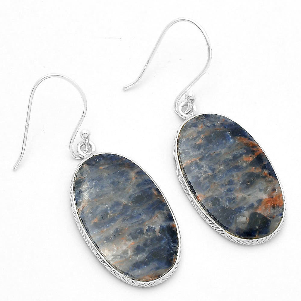 Natural Sodalite Earrings E-1001 SDE63789