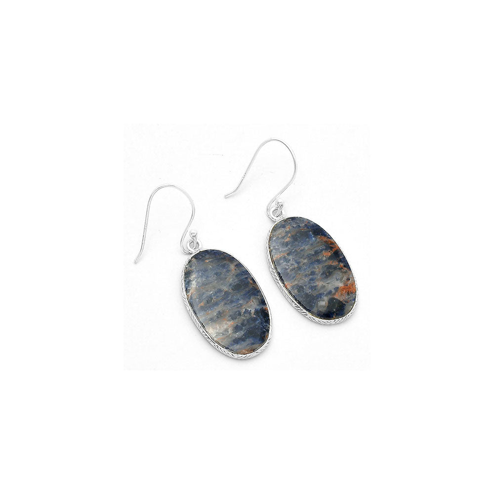 Natural Sodalite Earrings E-1001 SDE63789