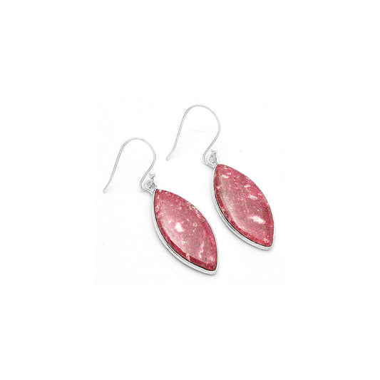 Natural Pink Thulite - Norway Earrings E-1001 SDE63796