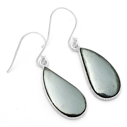 Natural Gunmetal Earrings E-1001 SDE63829