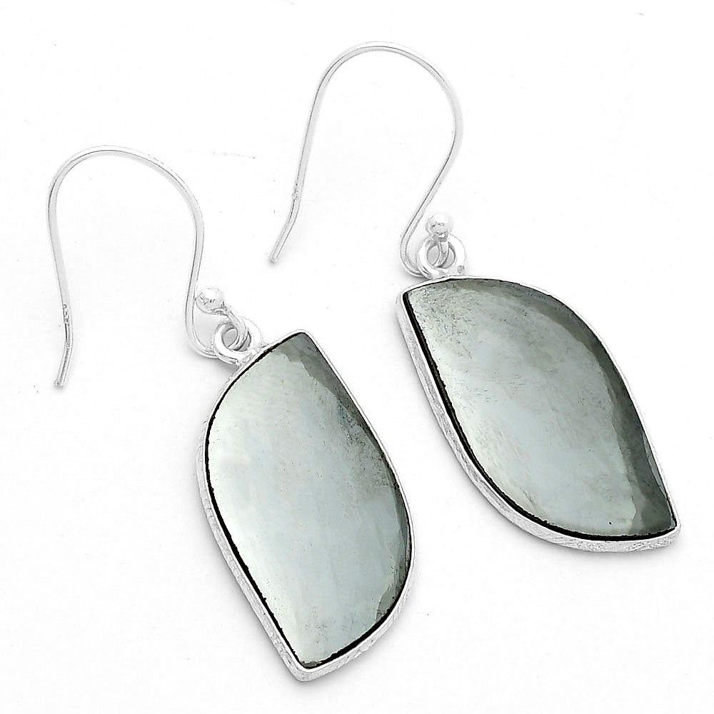 Natural Gunmetal Earrings E-1001 SDE63859