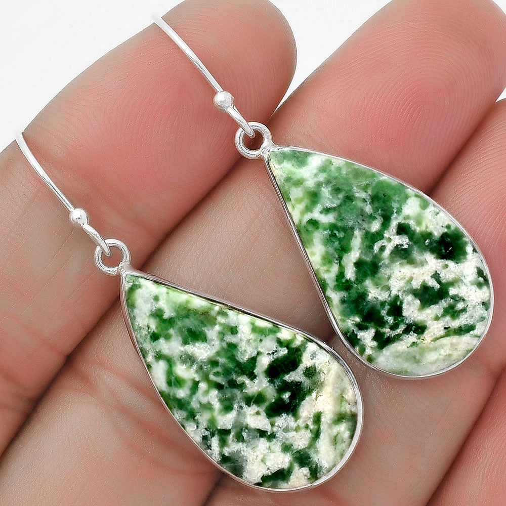 Natural Dioptase Earrings E-1001 SDE64448