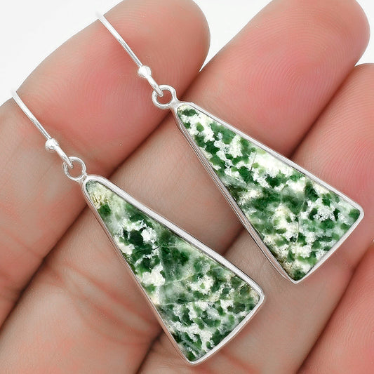 Natural Dioptase Earrings E-1001 SDE64481