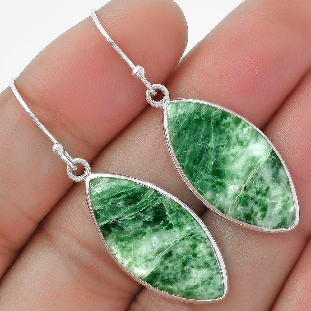 Natural Dioptase Earrings E-1001 SDE64490