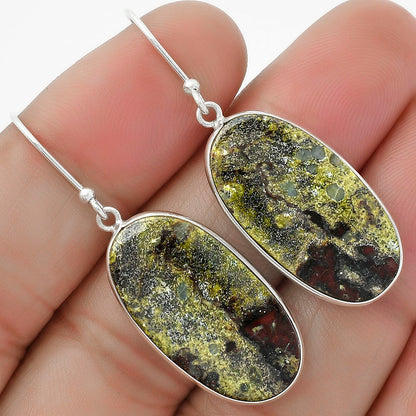 Dragon Blood Stone - South Africa Earrings E-1001 SDE64575