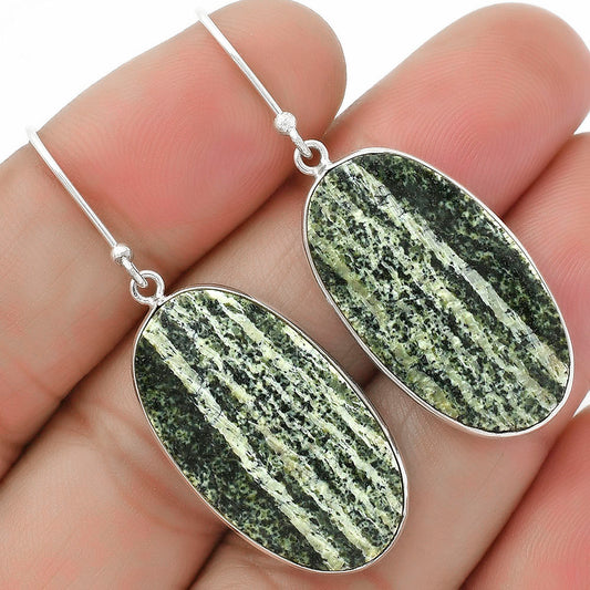 Natural Chrysotile Earrings E-1001 SDE64627