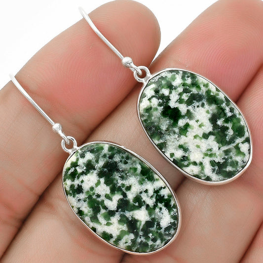 Natural Dioptase Earrings E-1001 SDE64631