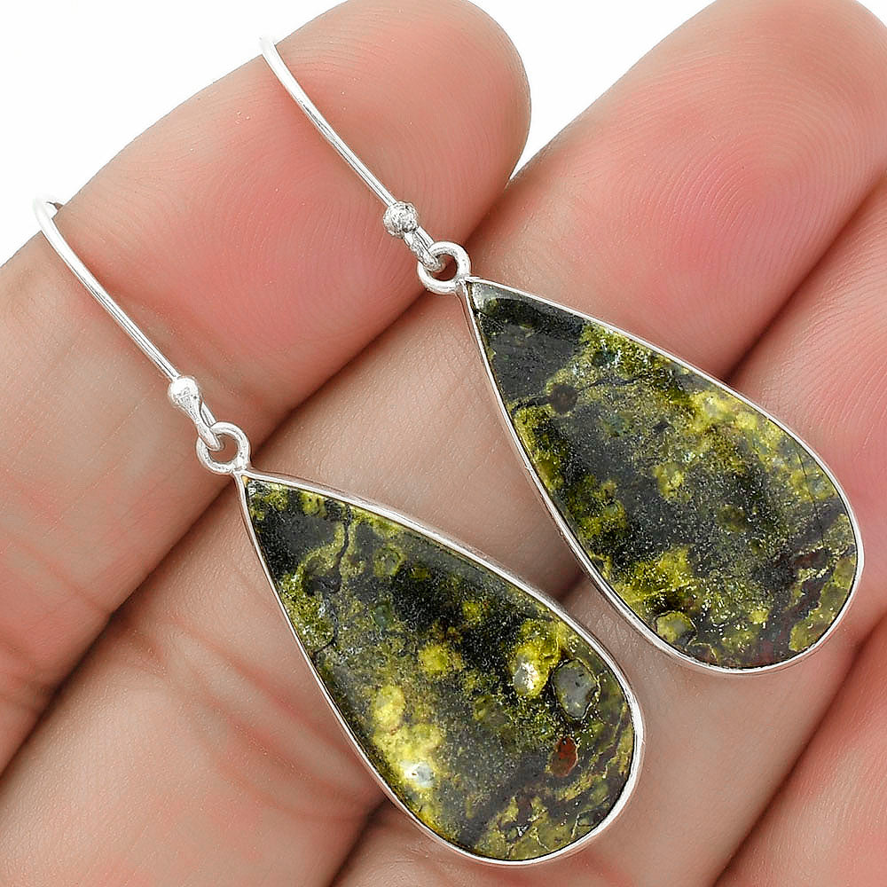 Dragon Blood Stone - South Africa Earrings E-1001 SDE64669