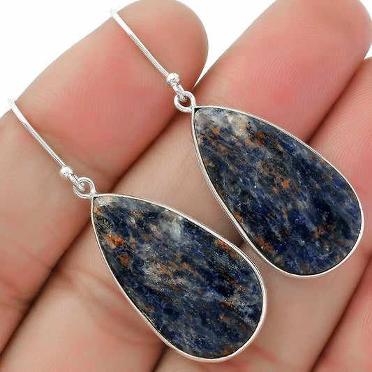 Natural Sodalite Earrings E-1001 SDE64684