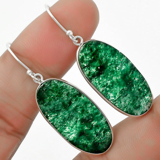Natural Green Aventurine Earrings E-1001 SDE64702